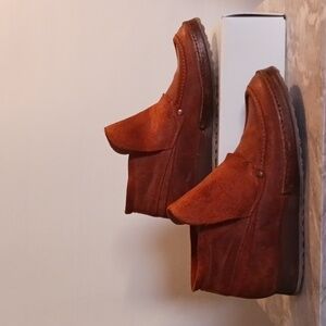 Dkode Suede Leather Slip On Chukka Boot, Size EU 44 / US 10